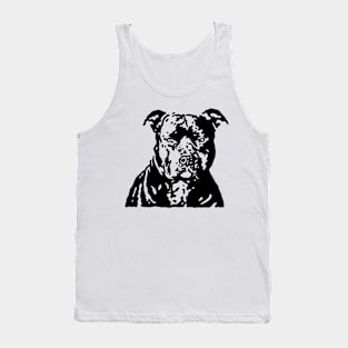 BLACK PIT BULL terrier Tank Top